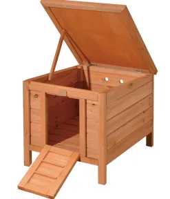 Dehner Lieblinge Mehr Kleintierbedarf - Kaninchen-Schlafhaus Hopsi, ca. B42/H43/T51 cm