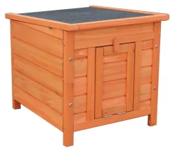 Dehner Lieblinge Mehr Kleintierbedarf - Kaninchen-Schlafhaus Hopsi, ca. B42/H43/T51 cm