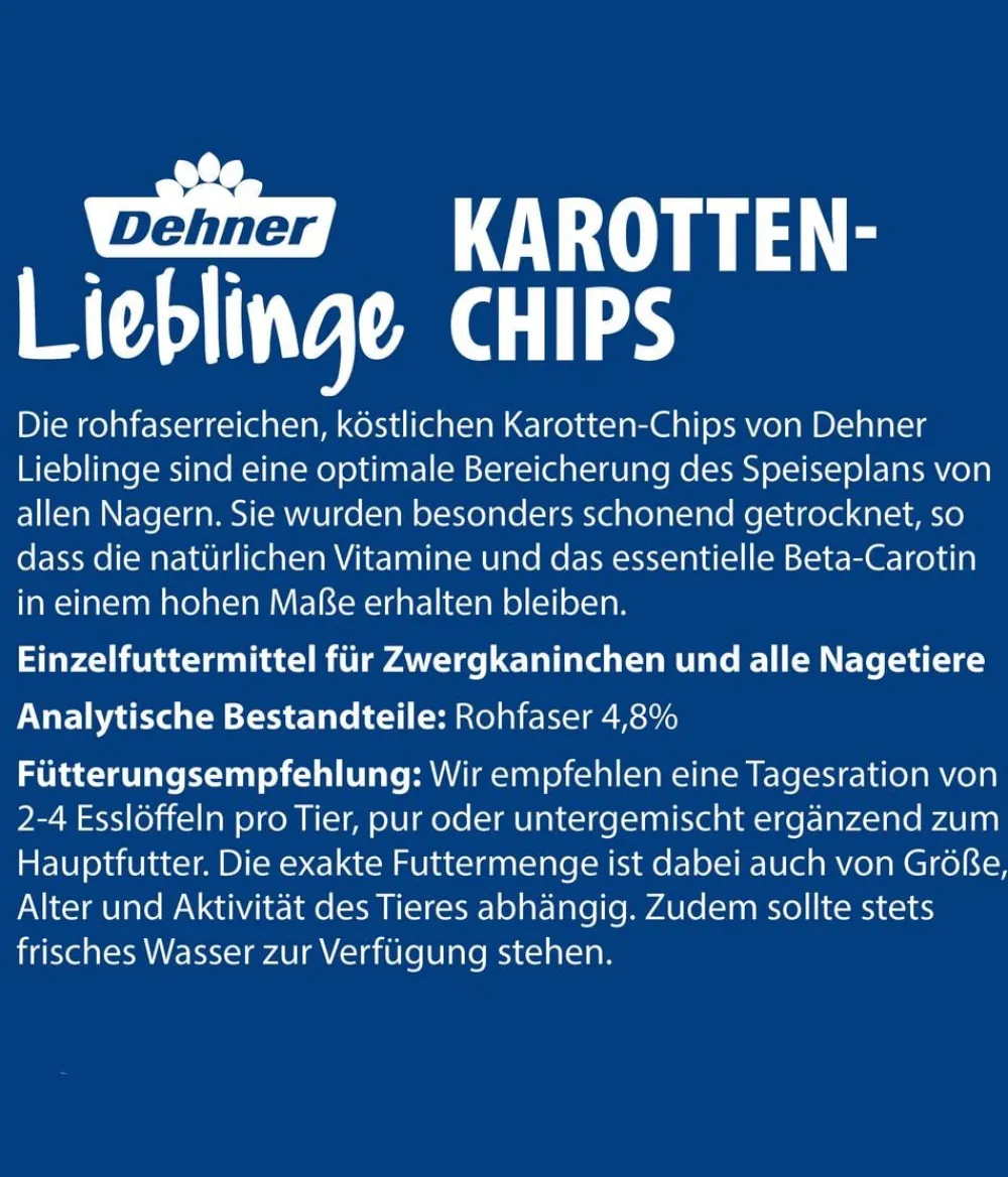 Dehner Lieblinge Karotten-Chips, 125 g Best