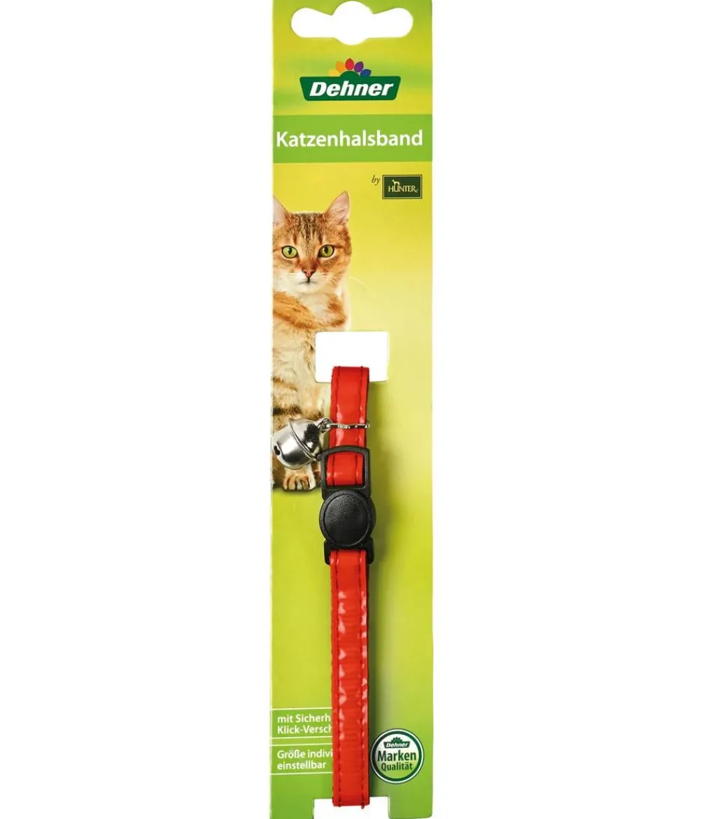 Dehner Lieblinge Katzenhalsband Shine Rot