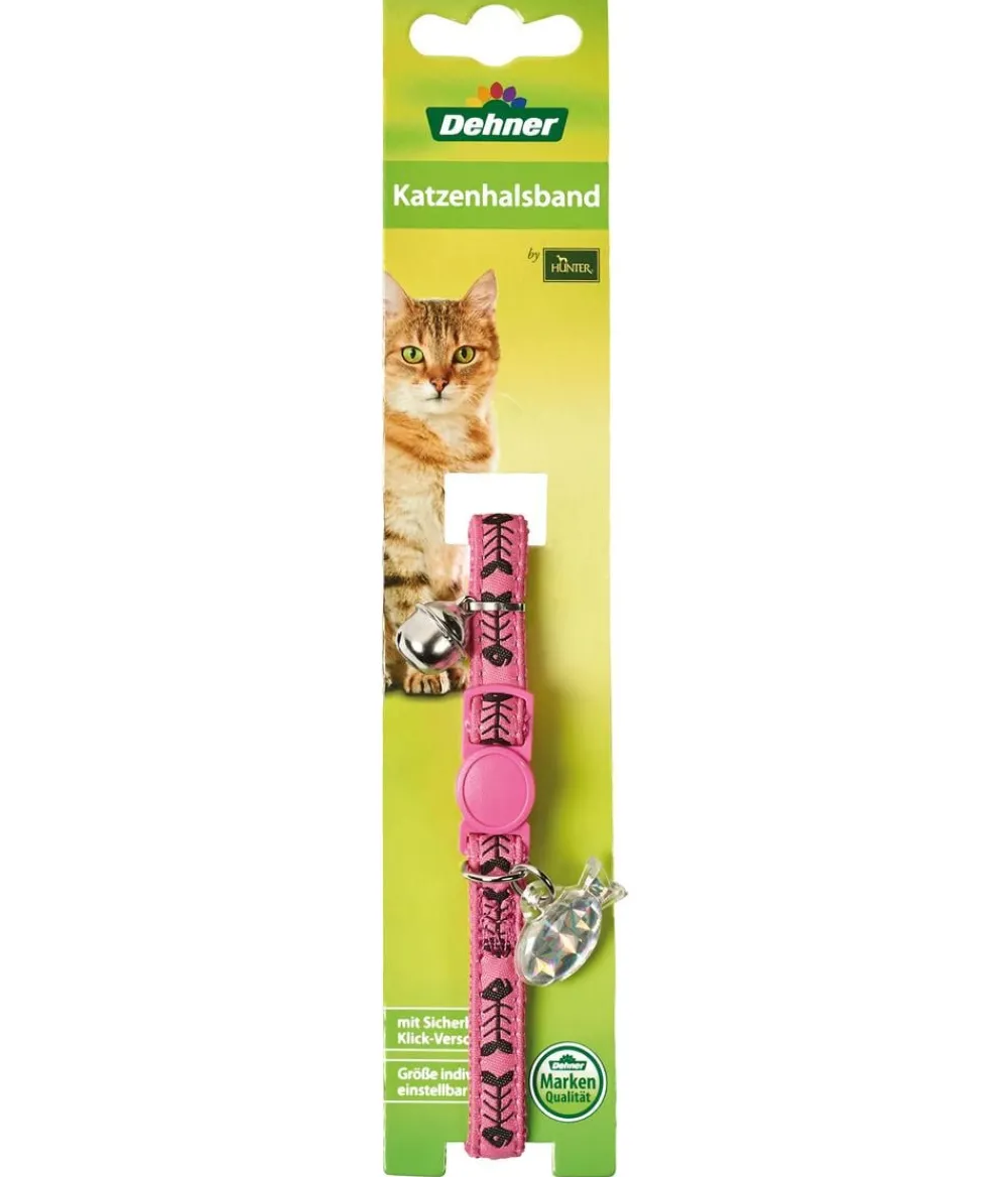 Dehner Lieblinge Katzenhalsband Skeleton Pink
