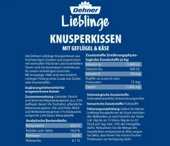 Dehner Lieblinge Katzensnack Knusperkissen, 60 g Best