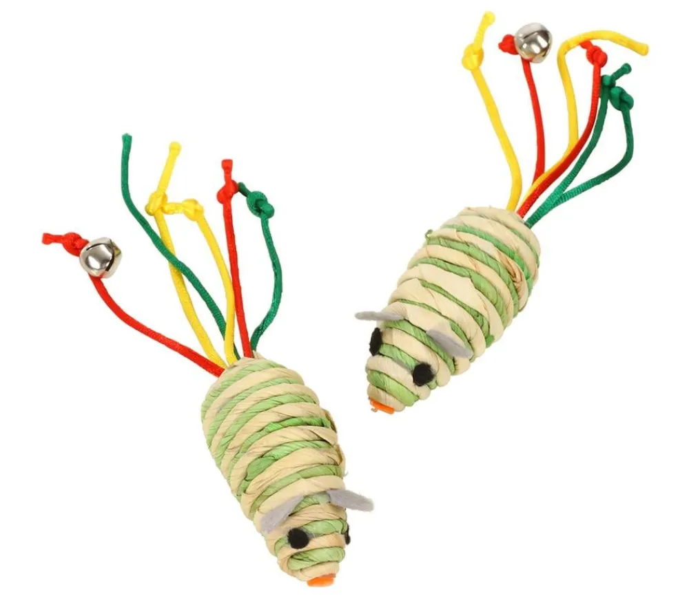 Dehner Lieblinge Katzenspielzeug Spielmäuse Funny, 2er-Set Clearance