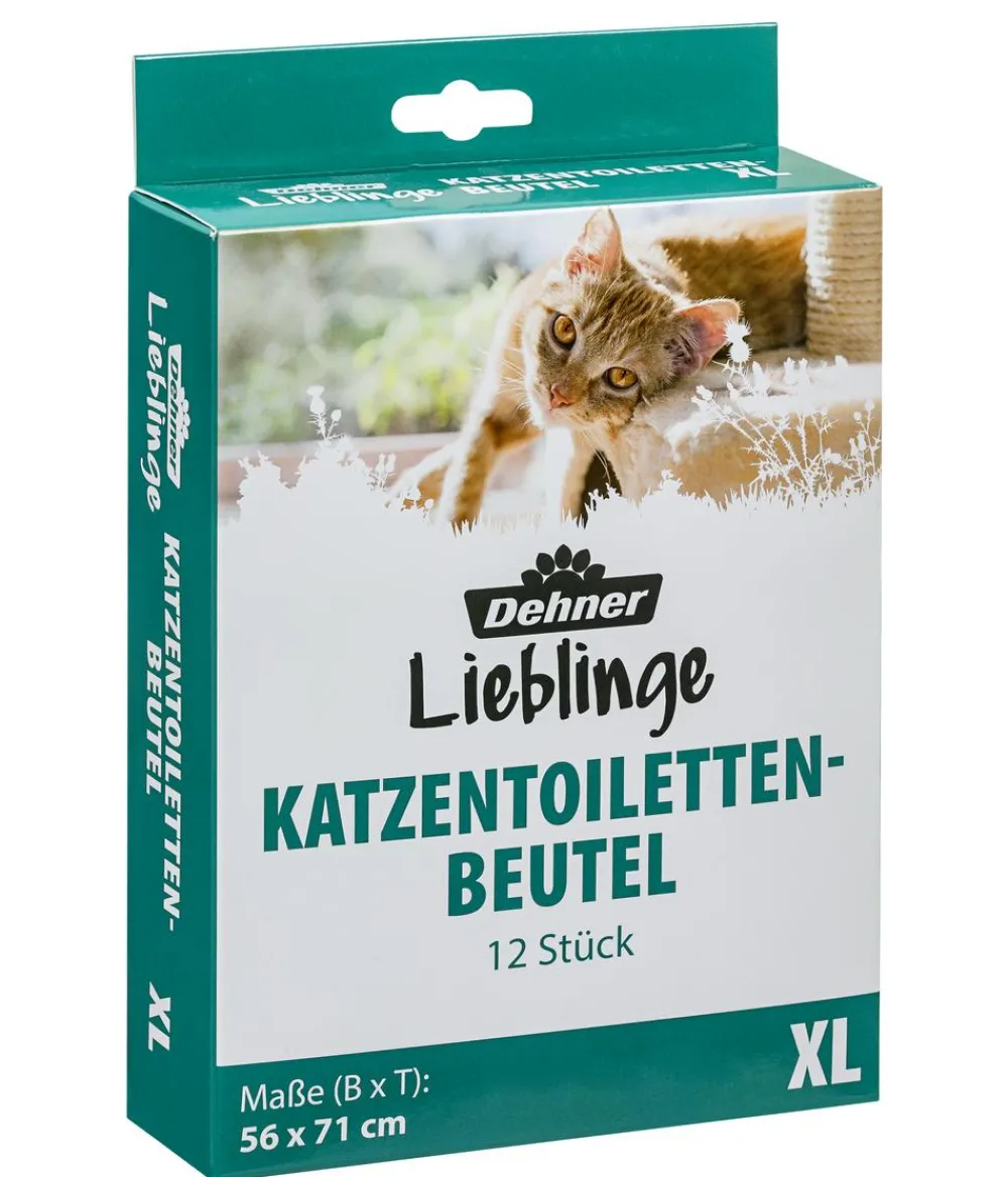 Dehner Lieblinge Katzentoiletten-Beutel Transparent Sale
