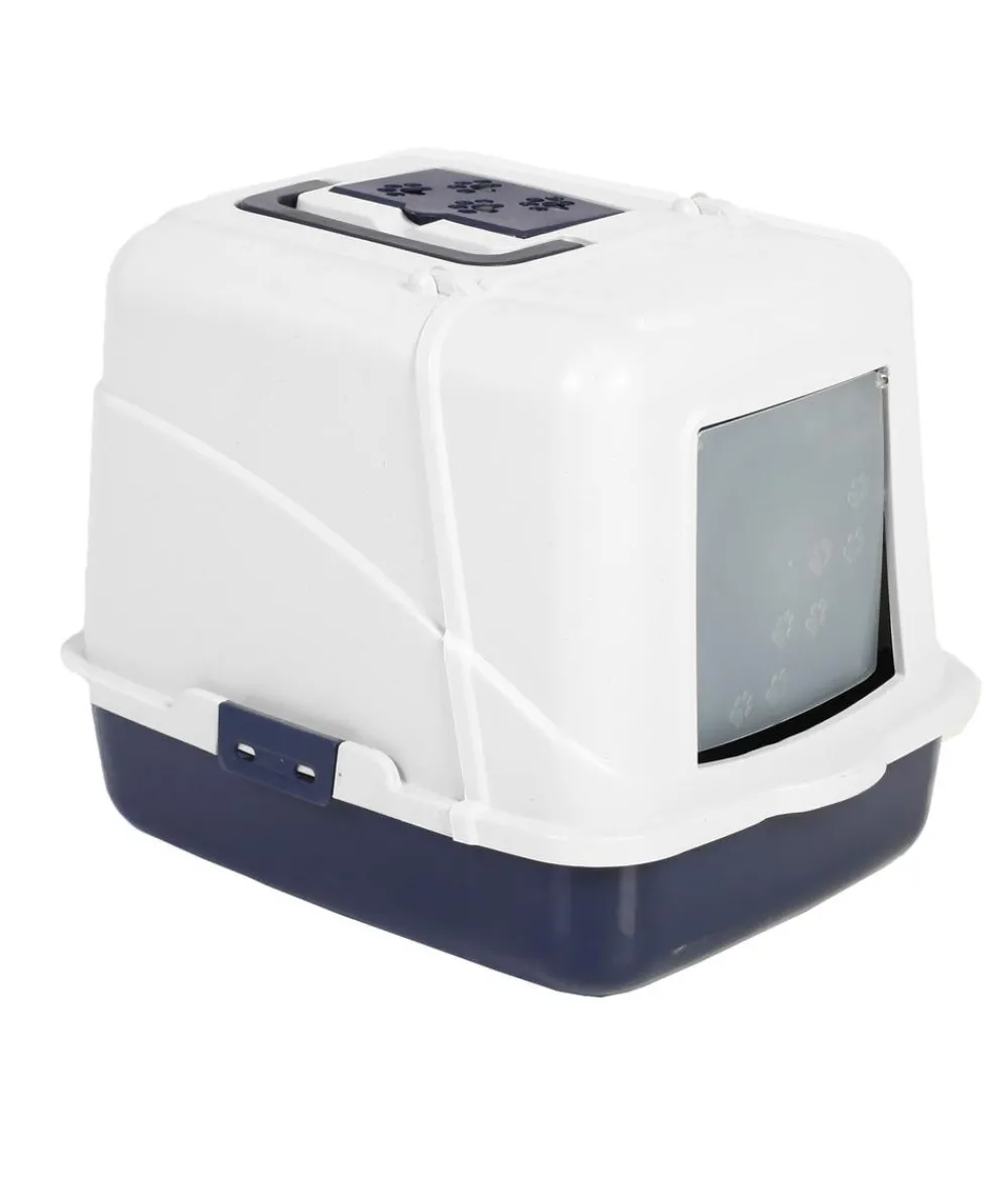 Dehner Lieblinge Katzentoilette Hugo Blau Outlet