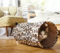 Dehner Lieblinge Katzenspielzeug > Katzentunnel Leo