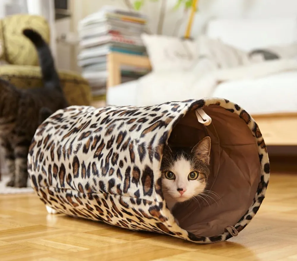 Dehner Lieblinge Katzenspielzeug > Katzentunnel Leo