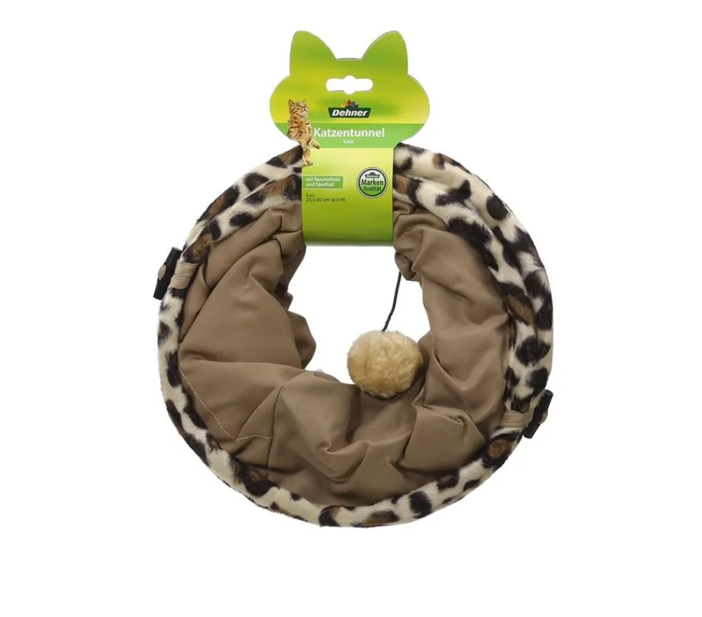 Dehner Lieblinge Katzenspielzeug > Katzentunnel Leo