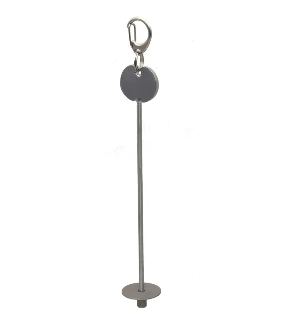 Dehner Lieblinge Käfigzubehör Fruchthalter, ca. B3/H18/T2,5 cm Silber Online