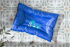 Dehner Lieblinge Kühlmatte Lilo, rechteckig, , ca. B75/H7/T50 cm Blau Outlet