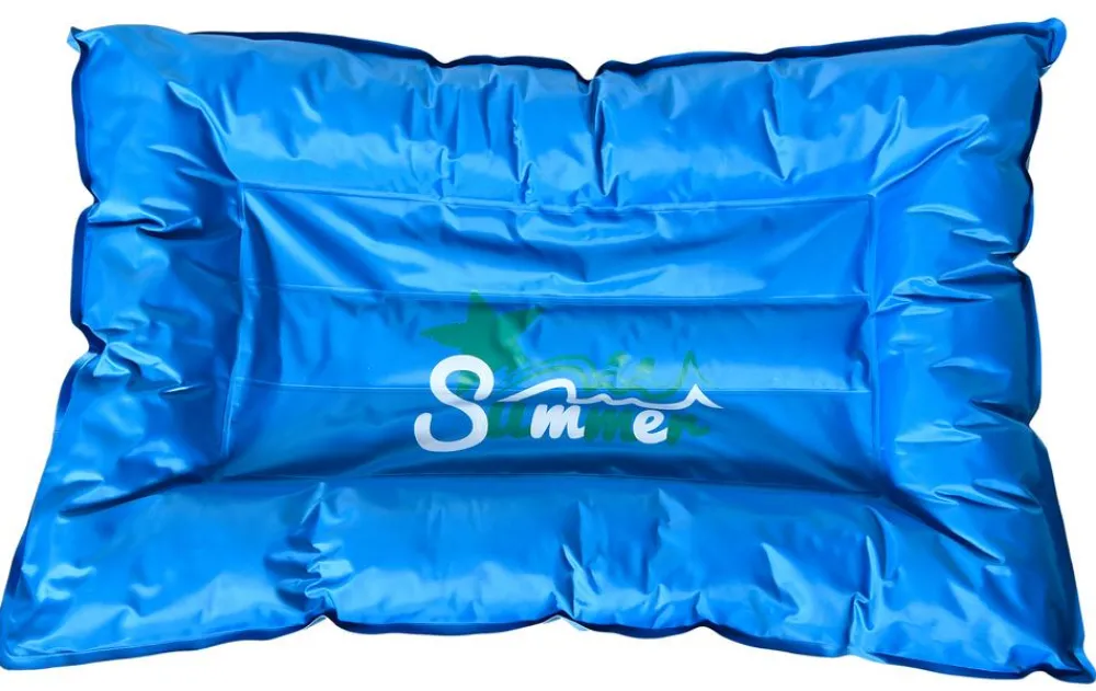 Dehner Lieblinge Kühlmatte Lilo, rechteckig, , ca. B75/H7/T50 cm Blau Outlet