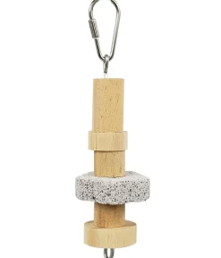 Dehner Lieblinge Mehr Vogelzubehör > Knabberhölzer Lava, ca. B4/H14,8/T4 cm