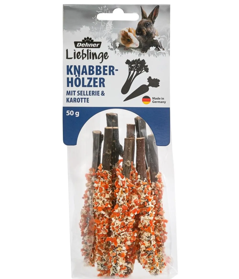Dehner Lieblinge Nagersnacks > Knabber-Hölzer mit Sellerie & Karotte, 50 g