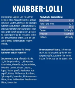 Dehner Lieblinge Nagersnacks - Knabber-Lolli, 45 g