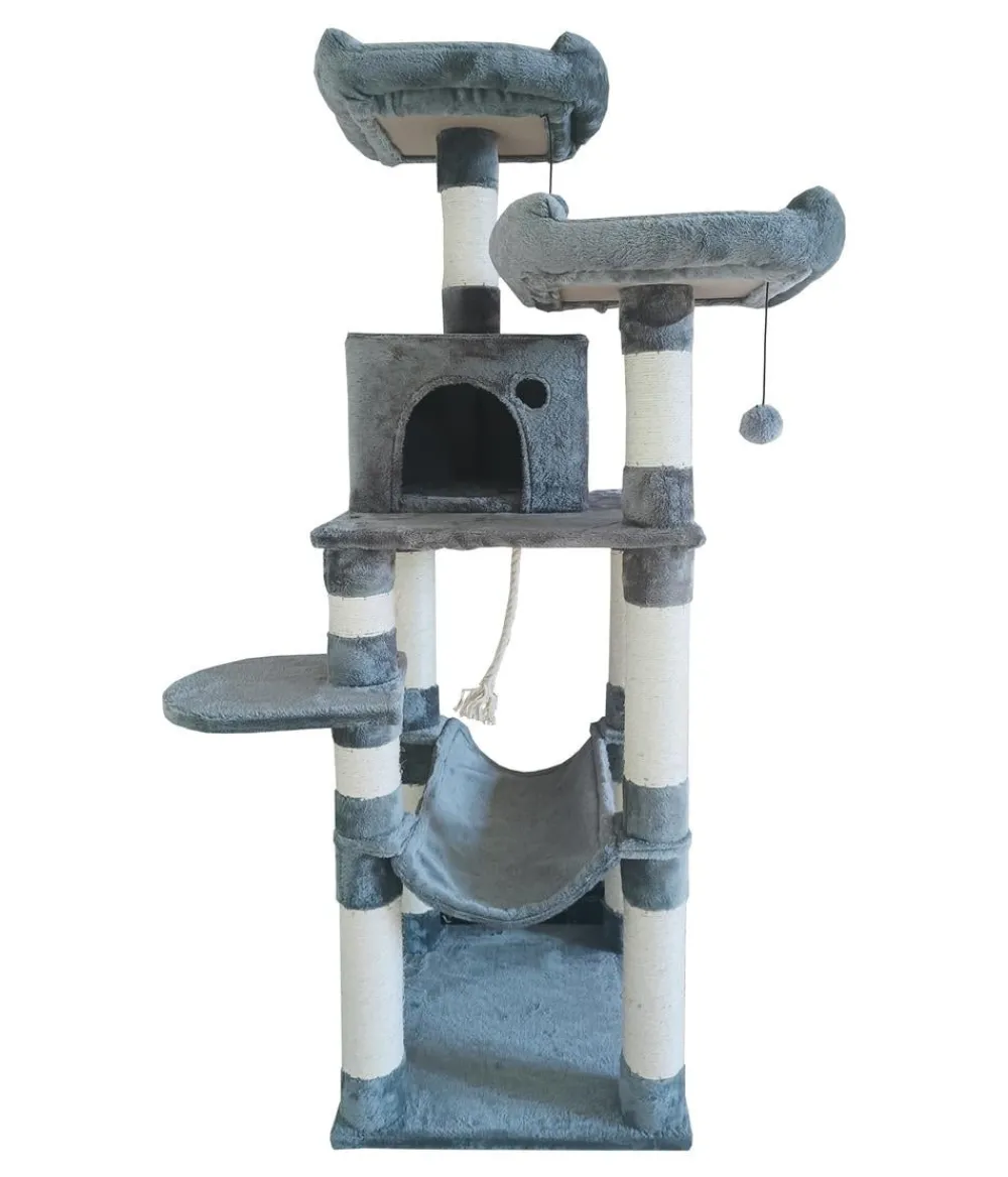 Dehner Lieblinge Kratzbäume & Kratzmöbel - Kratzbaum Akiro, ca. B50/H150/T50 cm