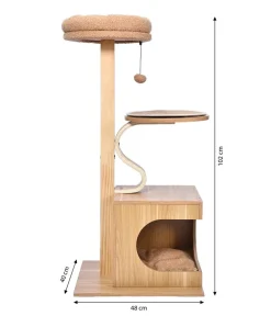 Dehner Lieblinge Kratzbäume & Kratzmöbel > Kratzbaum Bijou, , ca. B48/H102/T40 cm