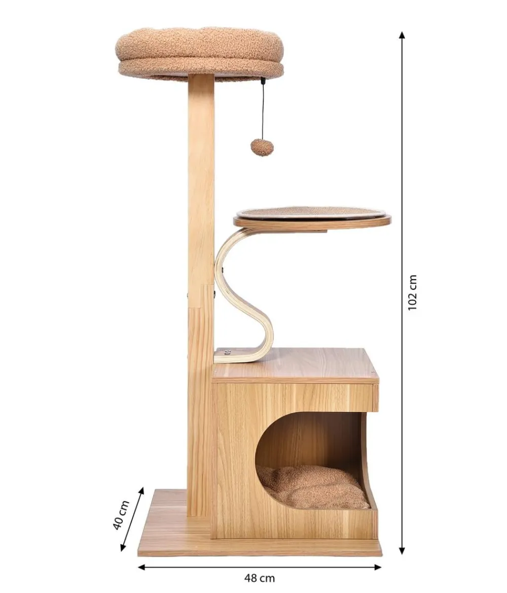 Dehner Lieblinge Kratzbäume & Kratzmöbel > Kratzbaum Bijou, , ca. B48/H102/T40 cm