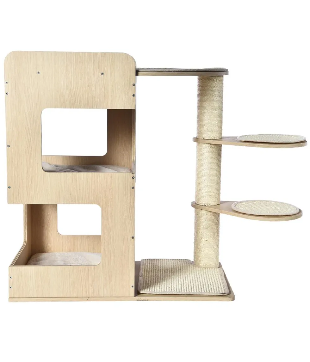 Dehner Lieblinge Kratzbaum Ginger, ca. B39,5/H100/T78,5 cm Beige Hot