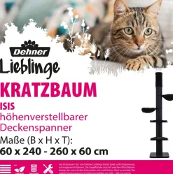 Dehner Lieblinge Kratzbäume & Kratzmöbel > Kratzbaum Isis, , ca. B60/H240-260/T60 cm