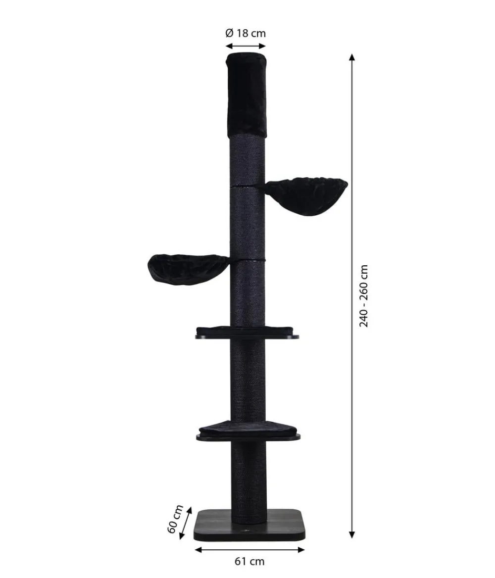Dehner Lieblinge Kratzbäume & Kratzmöbel > Kratzbaum Isis, , ca. B60/H240-260/T60 cm