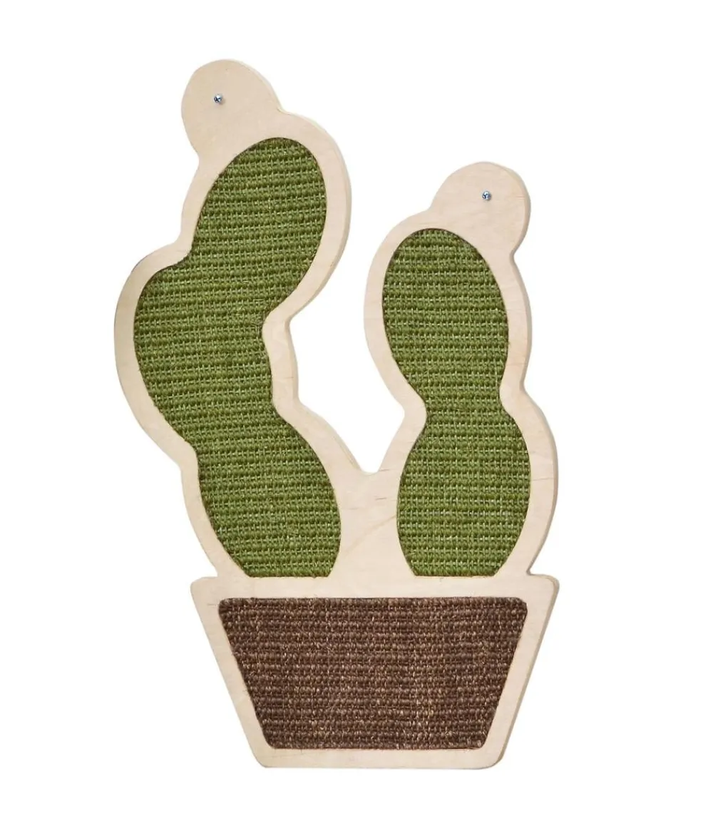 Dehner Lieblinge Kratzbäume & Kratzmöbel - Kratzbrett Kaktus, /, ca. B32,5/H51/T1,5 cm
