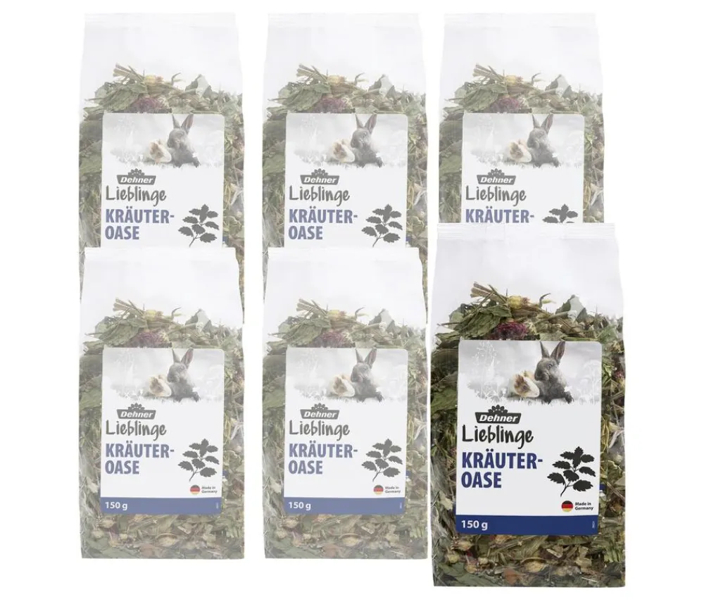 Dehner Lieblinge Kräuter-Oase, 6x150 g Clearance
