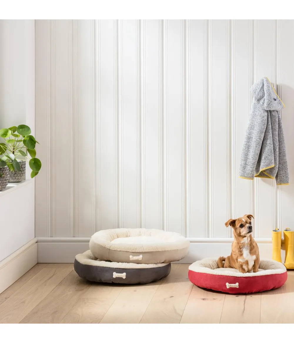Dehner Lieblinge Hundebetten & Körbe - Kuschelbett Rocky, rund