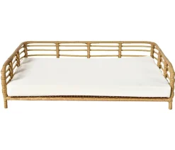 Dehner Lieblinge Mehr Hundeschlafplätze - Kuschelbett Elton, rechteckig, , ca. B74/H20/T49 cm