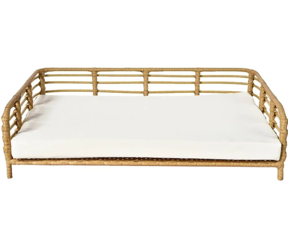 Dehner Lieblinge Mehr Hundeschlafplätze - Kuschelbett Elton, rechteckig, , ca. B74/H20/T49 cm