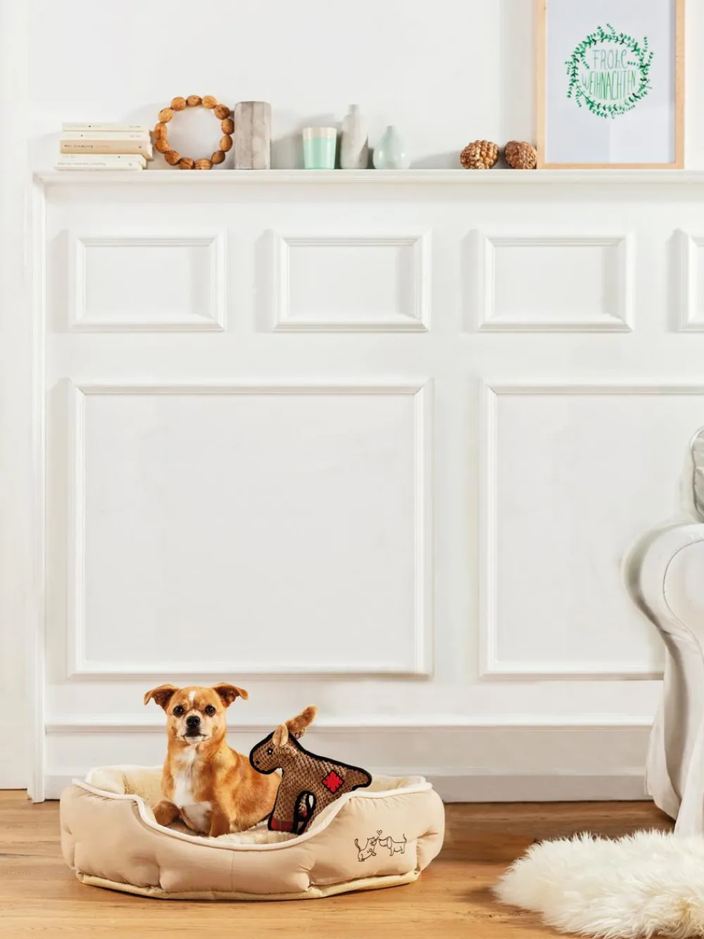 Dehner Lieblinge Hundebetten & Körbe|Katzenbetten & Katzenkissen > Kuchebett ay, ova,