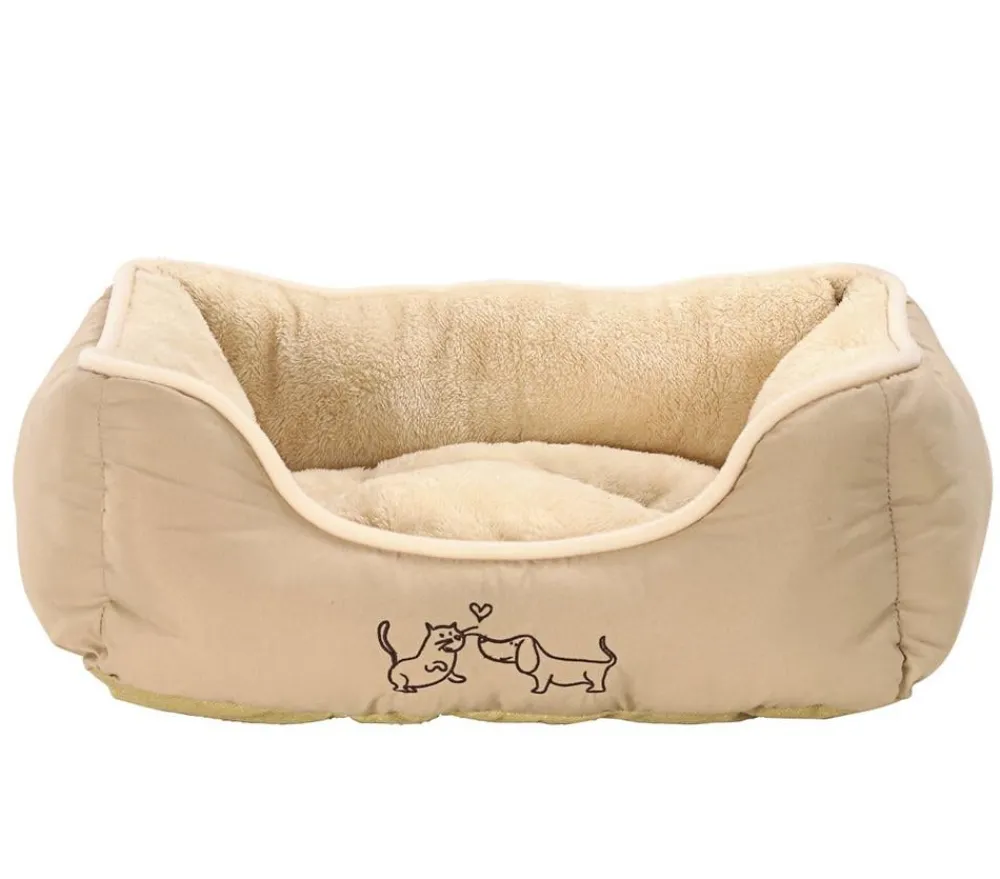 Dehner Lieblinge Kuchebett ay, rechteckig, Beige Online