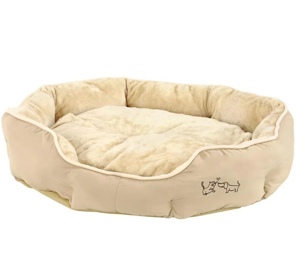 Dehner Lieblinge Kuchebett ay, ova, Beige New