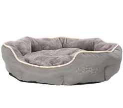 Dehner Lieblinge Hundebetten & Körbe|Katzenbetten & Katzenkissen - Kuchebett ay, ova, Grau