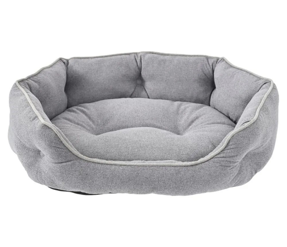 Dehner Lieblinge Kuchebett Nevada, ova, Grau
