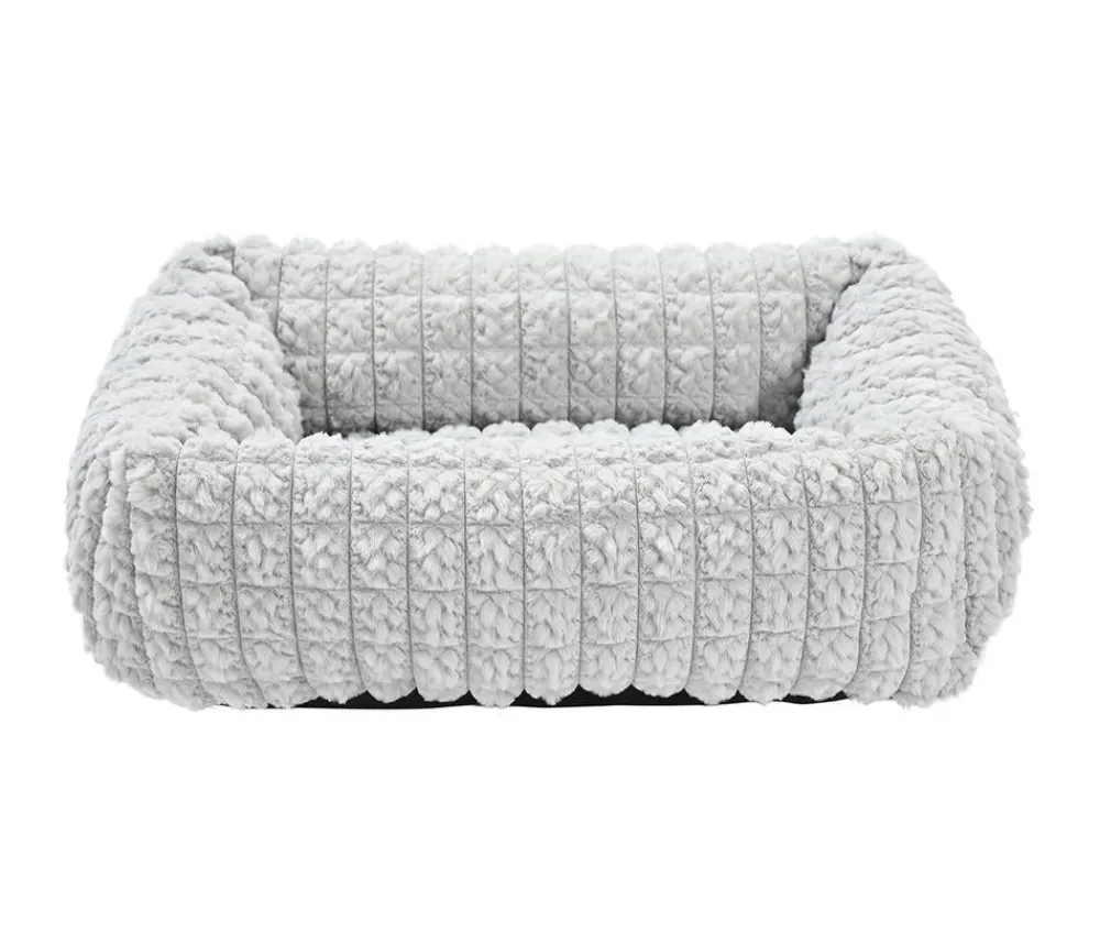 Dehner Lieblinge Kuchebett Aaka, rechteckig, Grau Hot
