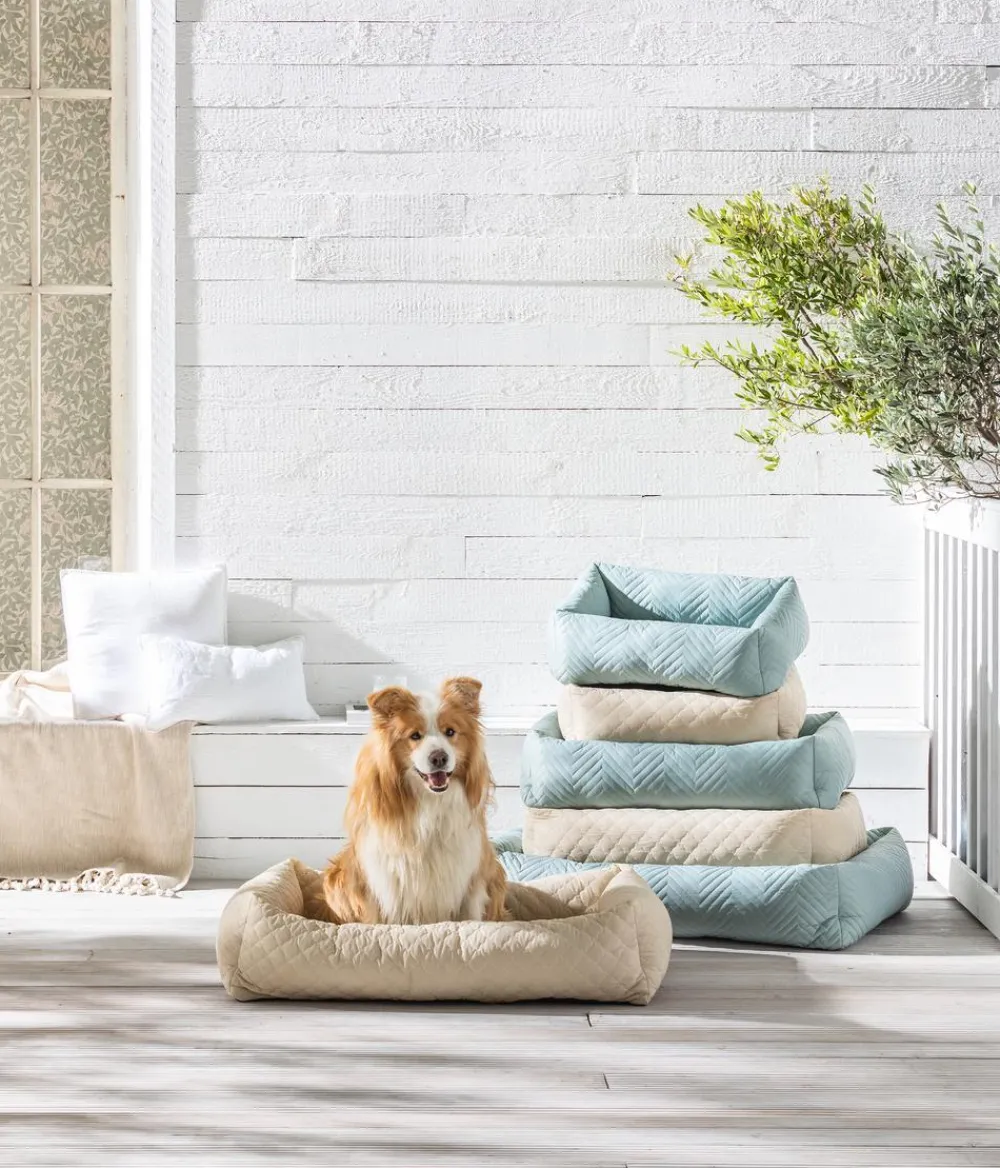 Dehner Lieblinge Hundebetten & Körbe|Katzenbetten & Katzenkissen > Kuchebett Kito, rechteckig, grau