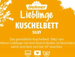 Dehner Lieblinge Hundebetten & Körbe|Katzenbetten & Katzenkissen > Kuchebett iky, rechteckig