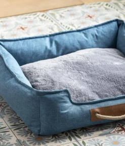 Dehner Lieblinge Kuchebett Cyru, rechteckig, Blau Discount