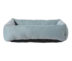 Dehner Lieblinge Kuchebett Kito, rechteckig, grau Fenstergrau New