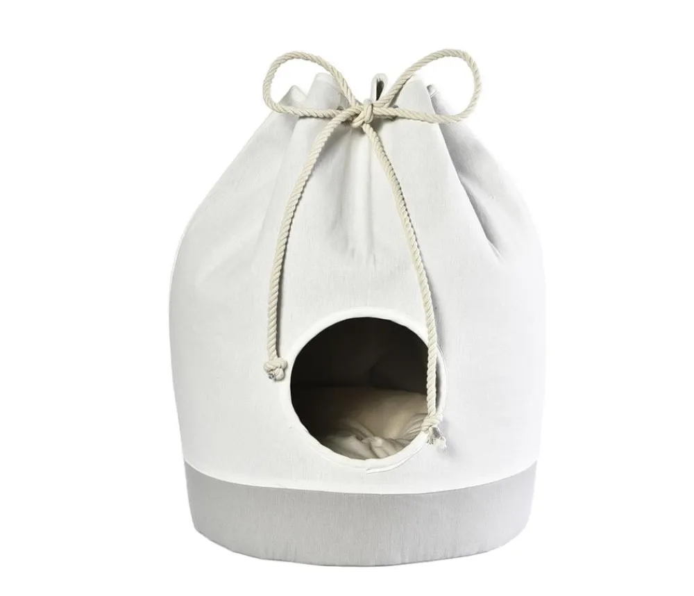 Dehner Lieblinge Katzenhöhlen|Hundebetten & Körbe > Kuschelhöhle Seabag, ca. Ø45/H60 cm