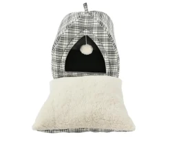 Dehner Lieblinge Kuschelhöhle Hilma, quadratisch, ca. B40/H38,5/T40 cm Outlet