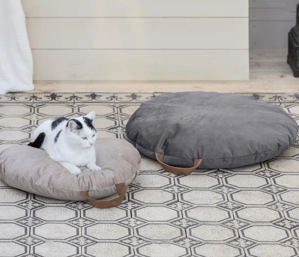 Dehner Lieblinge Hundekissen|Katzenbetten & Katzenkissen > Kuchelkien leek, rund