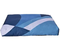 Dehner Lieblinge Hundekissen|Katzenbetten & Katzenkissen - Kuschekissen Bue Wave, Blau