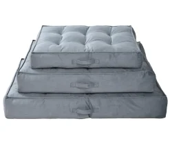 Dehner Lieblinge Kuschekissen Denver, rechteckig Grau Hot