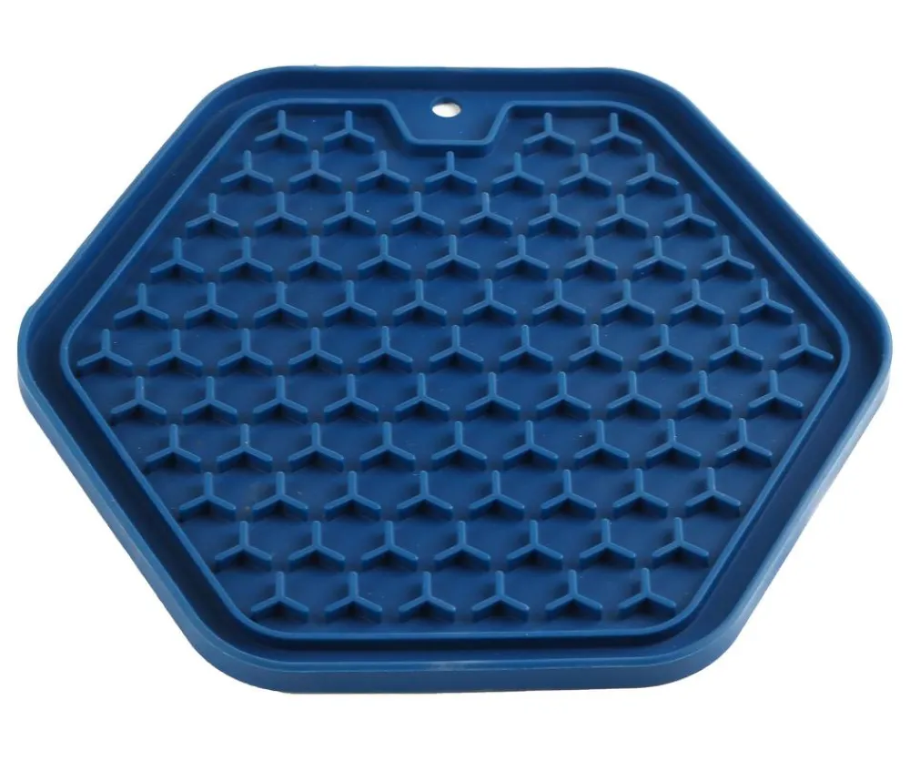 Dehner Lieblinge Leckmatte Sam, , ca. B22,5/1/T20 cm Blau New