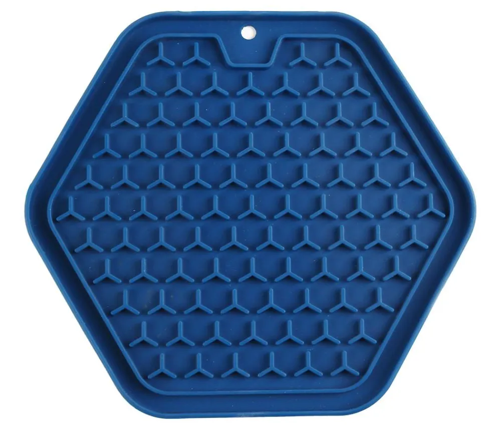 Dehner Lieblinge Leckmatte Sam, , ca. B22,5/1/T20 cm Blau New