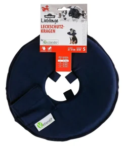 Dehner Lieblinge Leckschutzkragen für Hunde & Katzen Dunkelblau Discount