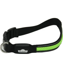 Dehner Lieblinge Hundehalsbänder & Geschirre - LED-Hundehalsband Flash Collar, grün Hellgrün