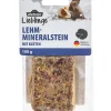 Dehner Lieblinge Nahrungsergänzung Kleintiere - Lehm-Mineralstein Blüten, 100 g