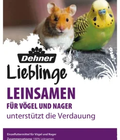 Dehner Lieblinge Kleintierfutter|Vogelfutter & Snacks > Leinsamen, 1 kg
